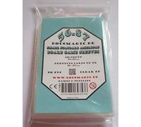 docsmagic.de 100 Small Standard American Board Game Sleeves - 56 x 87 - US - 58 x 89