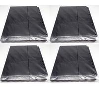 docsmagic.de 200 18-Pocket Pages Black - Sideloading - MTG PKM YGO - 11-Hole - Pagina Negra