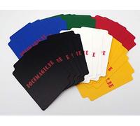 docsmagic.de 25 Trading Card Deck Divider Black Blue Green Red White Yellow - Divisores MTG PKM YGO