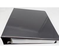 docsmagic.de 3-Ring Album Black + 100 9-Pocket Premium Pages -Pagina + Álbum para Tarjetas - Negra - PKM - YGO - MTG
