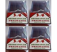 docsmagic.de 4 x 25 Toploader - 3" x 4" - Standard Size - 70 x 96