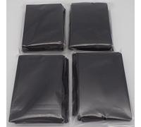 docsmagic.de 4 x 60 Double Mat Black Card Sleeves Small Size 62 x 89 - YGO CFV - Mini Fundas Negra