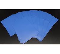 docsmagic.de 5 x 100 Mat Blue Card Sleeves Standard Size 66 x 91 - Pochettes Bleu - PKM - MTG