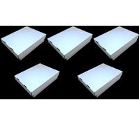 docsmagic.de 5X 4-Row Trading Card Storage Box - Holding 4000 Standard Size Cards