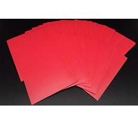docsmagic.de 60 Mat Red Card Sleeves Small Size 62 x 89 - YGO CFV - Mini Fundas Roja