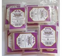 docsmagic.de 600 Premium Small Size Card Sleeves Clear - 59 x 86-10 Packs - Standard - 62 x 89 - YGO