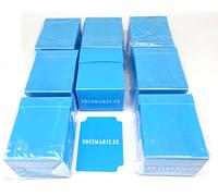 docsmagic.de 8 x Deck Box Full Light Blue + Card Divider - Caja Azul Claro - PKM YGO MTG