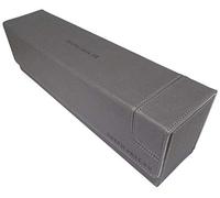 docsmagic.de Premium Magnetic Tray Long Box Silver Large - Card Deck Storage - Caja Plata