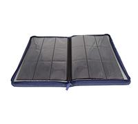 docsmagic.de Premium Pro-Player 9-Pocket Zip-Album Dark Blue - 360 Card Binder - MTG - PKM - YGO - Cremallera Azul Oscuro