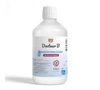 Doctor B - Suero fisiológico 500 ml Made in France - Solución salina NaCl 0,9%