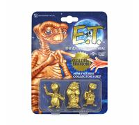 Doctor Collector Set de mini figuras E.T. 'Golden Edition' Edición limitada 3 figuras PVC 5 cm