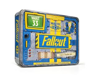 Doctor Collector Fallout Lucy's Dweller Kit, Edición de Colección Oficial con Accesorios exclusivos en Caja de Metal