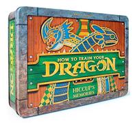 Doctor Collector: How to Train Your Dragon, Cómo Entrenar a tu dragón, Hiccup's Memories Dragon Trainer, Caja de Lata de colección, Accesorios de película, Fotos, mapas, Monedas, Recuerdos auténticos