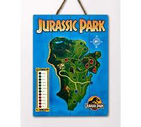 Doctor Collector- Jurassic Park Isla Nublar Mapa WoodArts 3D, Solid, Multicolor, 16 x 12 Inches (DCJP16)
