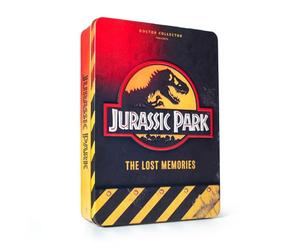 Doctor Collector Jurassic Park The Lost Memories, Collectible Set Tin Box, edición da colección Oficial con Accesorios exclusivos y Gadget, en Caja metálica