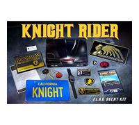 Doctor Collector Knight Rider El Coche Fantastìco F.L.A.G. Agent Kit, Edición de Colección Oficial con Placa, Reloj y Accesorios icónicos en Caja de Metal