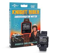 Doctor Collector Knight Rider Kitt, réplica Oficial del Reloj Digital Comlink de la Serie El Coche Fantástico, con el Logo de Knight Industries, Gadget Oficial de colección