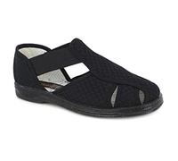 Doctor Cutillas 14197 Sandalia Mujer de Lycra, Ajuste elástico (Negro, Numeric_39)