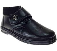 Doctor Cutillas 14804 - Botín Confort, Ancho y Fabricado en Piel con Cierre de Velcro. (Negro, Numeric_36)