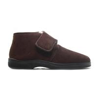 Doctor Cutillas 21276 Zapatilla de ir por casa tipo bota,cierre cinta textil adhesiva,pelo por dentro,para pies anchos, para caballero