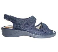 Doctor Cutillas 21739 Sandalia Confort 2 Adhesivos Mujer Azul 38