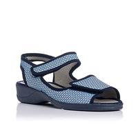 Doctor Cutillas 21783 Sandalia 2 Gancho y Bucle Rejilla Mujer Marino 41