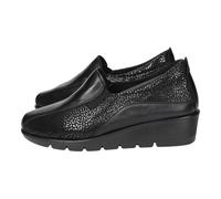 Doctor Cutillas 77221 Mocasines de Piel con diseño en Relieve Mujer Mujer Zapatos MOCASÍN Negro 36