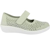 Doctor Cutillas 38470 Merceditas Ligeras para Mujer, Bailarinas cómodas para señora con cuña, Cinta Textil Adhesiva y Plantilla Extraible, Hechas en España Mujer Manoletinas Hielo 39