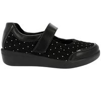 Doctor Cutillas Bailarinas para Mujer 38612 Estampado de la Talla 40 en Color Negro