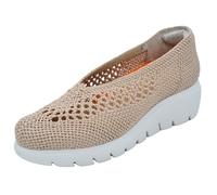 Doctor Cutillas Bailarinas para Mujer 89430 Trenzadas de la Talla 41 en Color BEIG