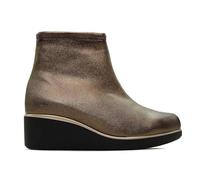 Doctor Cutillas - Bota con cuña de 6cm y plataforma de 3cm,media caña,casual,clásica,sencilla,color liso,impermeable, para: Mujer color: BRONCE talla:37