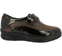 Deportiva para mujer Doctor Cutillas 75605 Autoadherente Charol MARRON 38