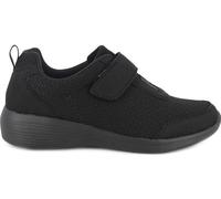 Doctor Cutillas 39504 - Zapatillas Deportivas para Mujer En Gris Plateado con Cierre Adhesivo Textil - 37, Negro