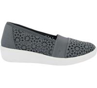 Doctor Cutillas Mocasines para Mujer 38474 Troquelado Flores de la Talla 38 en Color Pacifico