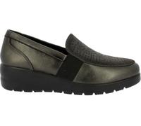 Doctor Cutillas Mocasines para Mujer 45410 Brillantes de la Talla 36 en Color Musgo