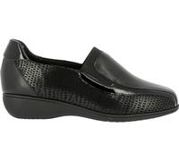 Doctor Cutillas Mocasines para Mujer 53577 Print Metalizado de la Talla 41 en Color Negro