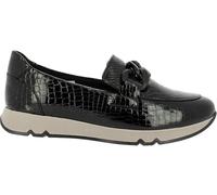 Doctor Cutillas Mocasines para Mujer 82822 Escamas de la Talla 40 en Color Negro