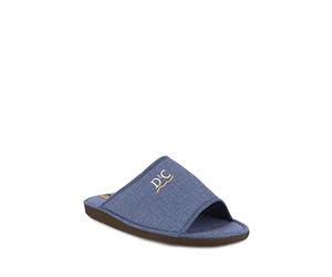 Doctor Cutillas Pantuflas 12251 Chinelas Lona de la Talla 43 en Color Marino