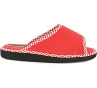 Doctor Cutillas Pantuflas 24502 Tejido Toalla de la Talla 39 en Color Rojo