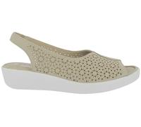 Sandalia para mujer DOCTOR CUTILLAS 38476 Floral PLATINO 38