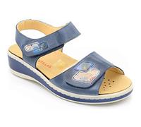 Doctor Cutillas - Sandalia Pulsera VELCROS Suela: Goma con: Velcro para: Mujer Color: Azul Talla:37