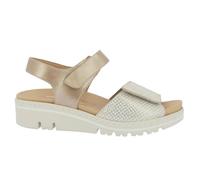 Doctor Cutillas Sandalias con Cuña baja 36157 Tormo Mujer | Piel Metalizada, Plantilla Extraíble y Máximo Confort - Mujer color: multicolor talla: 35