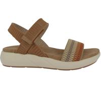 Doctor Cutillas - Sandalia de pala,casual,cuña,cierre adhesivo,suela de goma,tela,sencilla,clásica para: Mujer color: CAMEL talla:40