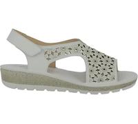 Doctor Cutillas Sandalias para mujer 35334 Picado Floral de la talla 41 en color BLANCO