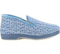 Doctor Cutillas ZAPATILLA 363 DE CASA MUY CÓMODA PANTUFLA LANA AGUAMAR FORRO Y PLANTA DE PURA LANA VIRGEN 26326 (Azul, numeric_37)