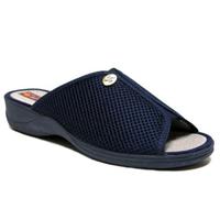 Doctor Cutillas Zapatilla casa mujer, tejido azul marino. Mod.21732 (Azul, numeric_37)