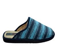 Doctor Cutillas ZAPATILLA PANTUFLA LISTAS MARINO PISO MICROPOROSO (40, azul, 40)