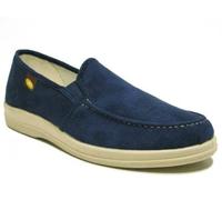 Doctor Cutillas Zapatilla tipo mocasin hombre, tejido azul con elasticos. Mod.21105 (Azul, numeric_42)