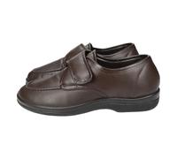 DOCTOR CUTILLAS - Zapatillas de ir por casa, ancho especial para pies delicados, suela de goma, para: Hombre color: MARRON talla:42