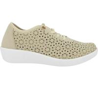 DOCTOR CUTILLAS | Zapatos con Cuña Doctor Cutillas para Mujer - Zapato Oxford en Color Platino con Detalles - Zapato Slip On - Cuña Media - Cómodos y Versátiles - Modelo 38472